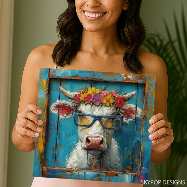 Highland Cow Art - View 3