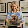 Highland Cow Art - View 3