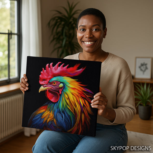 Rooster Art - View 3