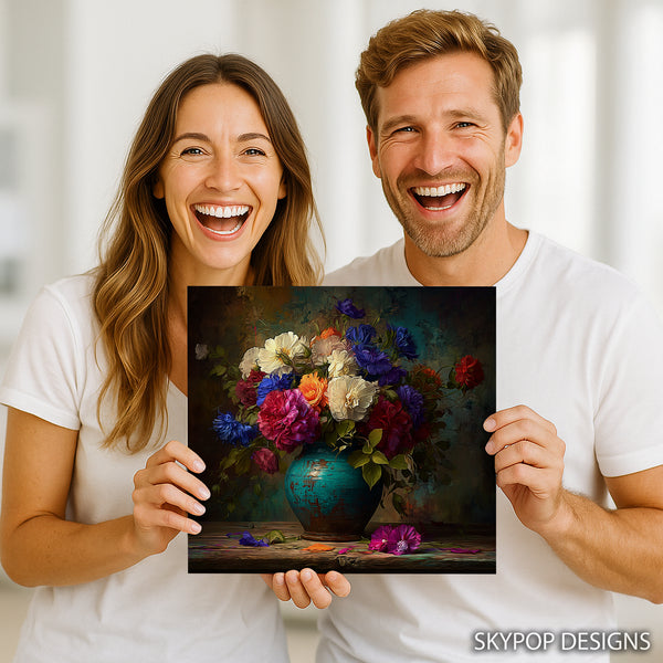 Floral Bouquet Art - View 3