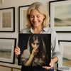 Melancholy Gaze Portrait Art - View 3