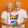 Dapper Cat With Glasses Art - View 3