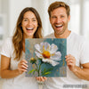 White Daisy Bloom Art - View 3