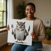 Owl Art - View 3