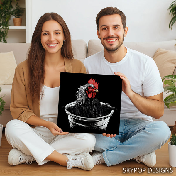Rooster Art - View 3