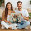 Rose Bouquet Teapot Art - View 3