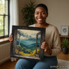 Mountain Window View Art - View 3