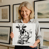 Highland Cow Art - View 3