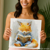 Fox Reading Art - View 3