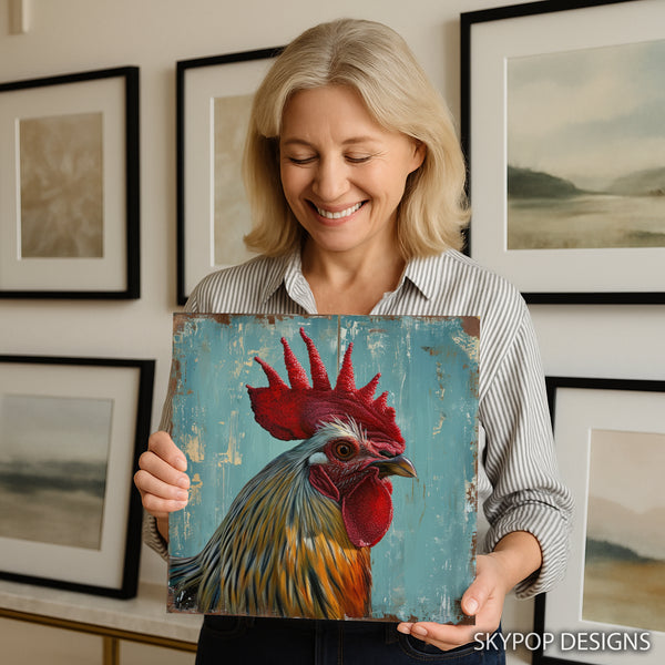 Rooster Art - View 3
