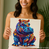 Hippopotamus Art - View 3