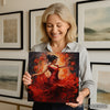 Passionate Dancer Red Art - View 3