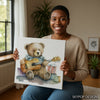 Bear Guitar Art - View 3
