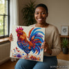 Rooster Art - View 3