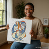 Chimpanzee Art - View 3