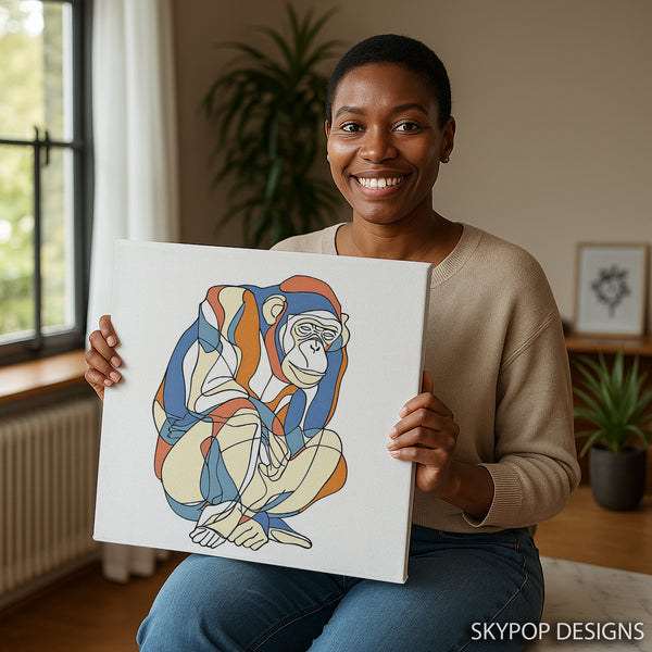 Chimpanzee Art - View 3
