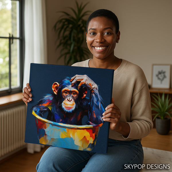 Chimpanzee Art - View 3