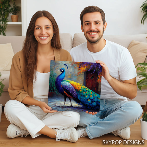 Peacock Art - View 3