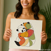 Panda Mama Hug Art - View 3