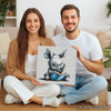 Rhino Reading Art - View 3