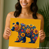 Bear Floral Art - View 3