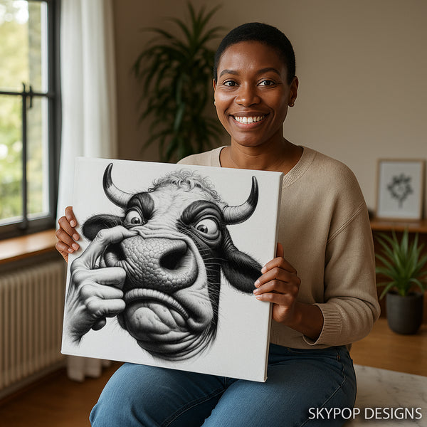 Highland Cow Art - View 3