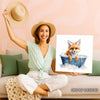 Fox Bath Time Bliss Art - View 3