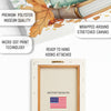 Owl Reading Books Art - View 4