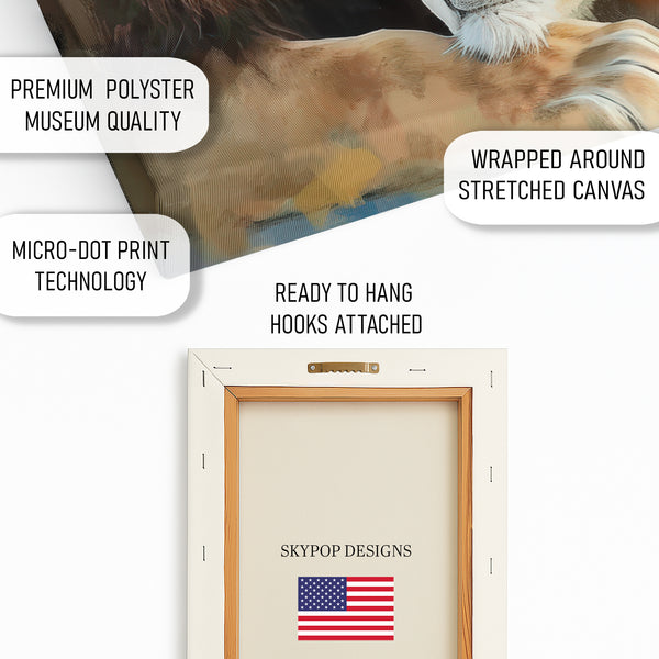 Lion Embrace Art - View 4