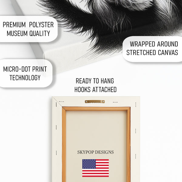 Miniature Schnauzer Toilet Paper Art - View 4