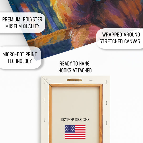 Bear Reading Books Art - View 4