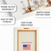 Camel Floral Caravan Art - View 4