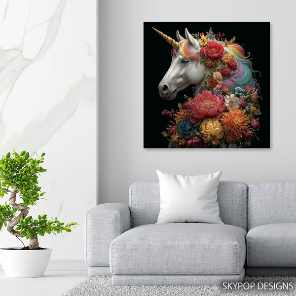 Unicorn Garden Art - View 5