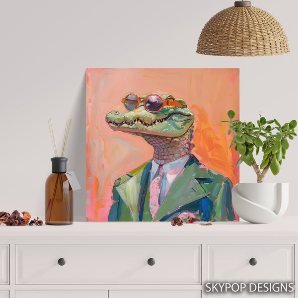 Crocodile Art - View 5