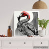 Flamingo Stripes Art - View 5