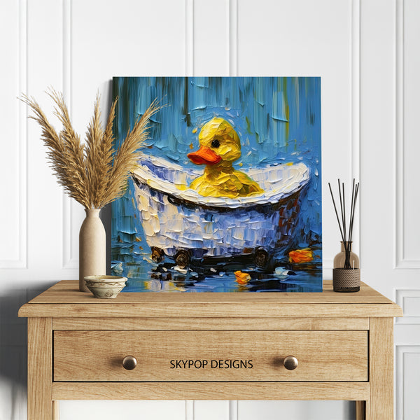 Duck Bath Time Art - View 5