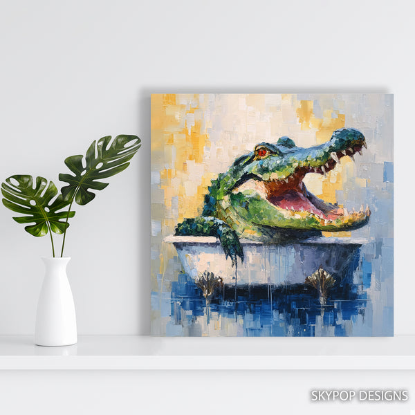 Crocodile Art - View 5