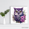 Owl Floral Art - View 5