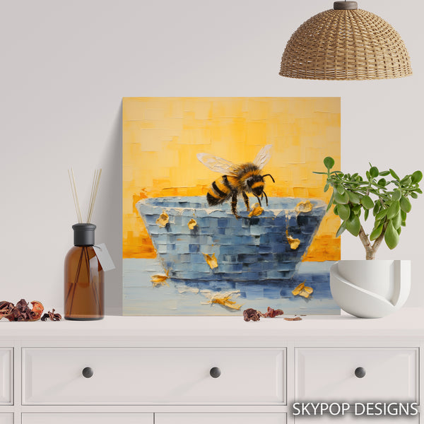 Bumblebee Gathering Art - View 5