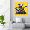 Sheep Guitar Art - View 5