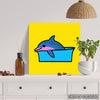 Dolphin Splash Fun Art - View 5