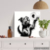 Miniature Schnauzer Toilet Paper Art - View 5