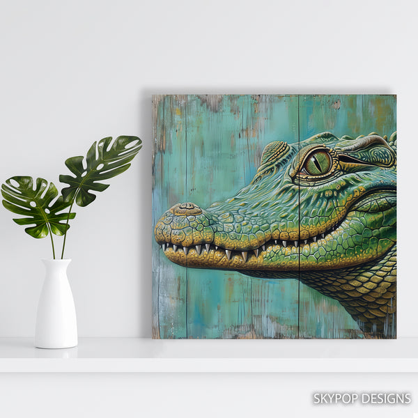 Crocodile Art - View 5