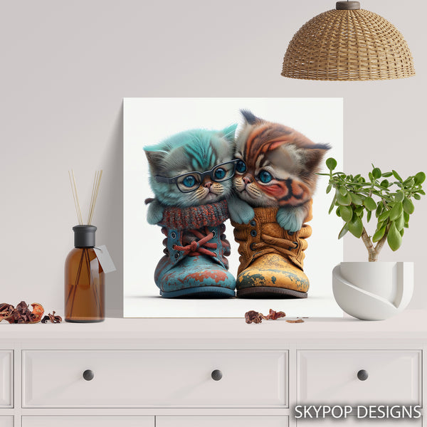 Kitten Boots Art - View 5
