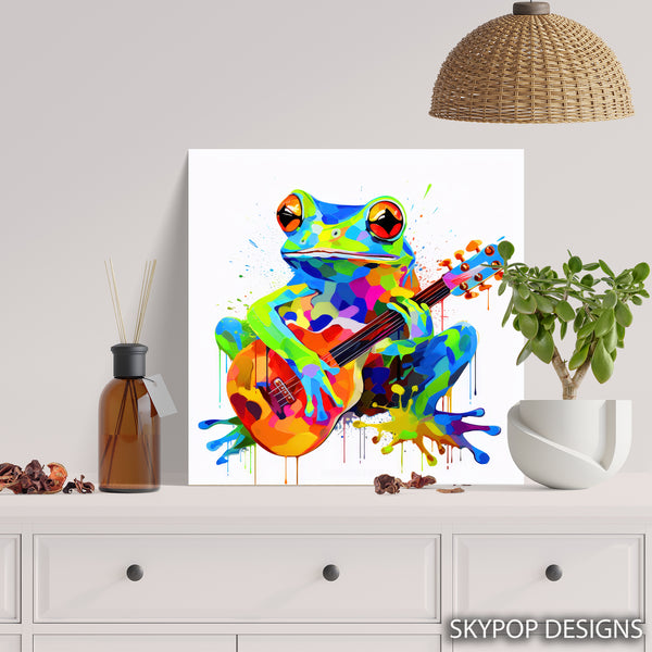Frog Jam Session Art - View 5