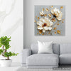 Gold Floral Art - View 5