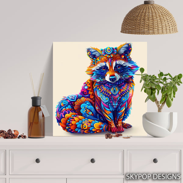 Raccoon Art - View 5