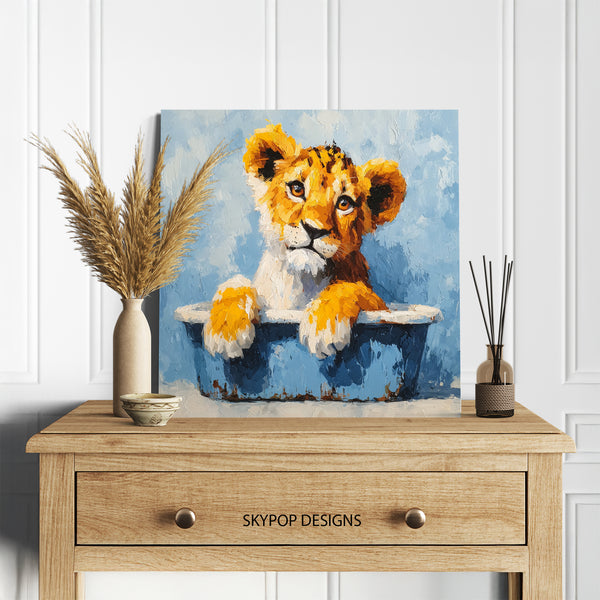 Lion Cub Art - View 5