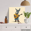 Donkey Playing Guitar Art - View 5