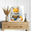 Fox Reading Art - View 5